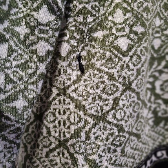 Beautiful Icelandic wool zip up hoodie sweater - Picture 5 of 6